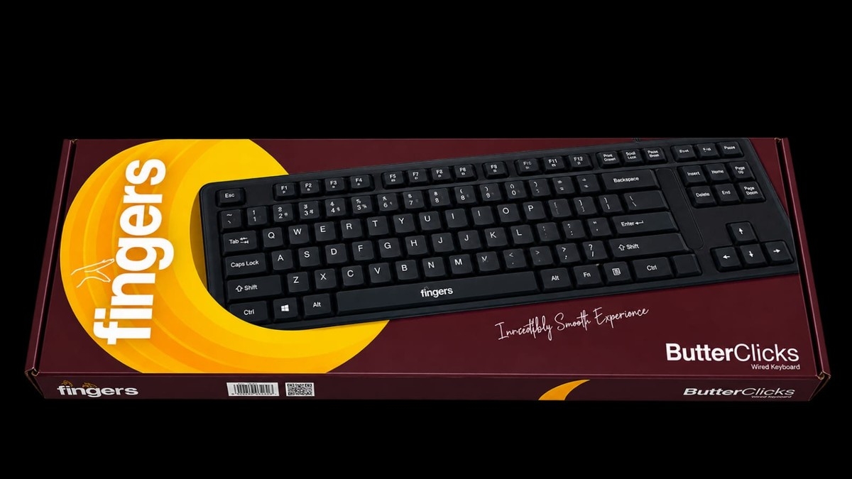 BUTTER CLICKS WIRED KEYBOARD